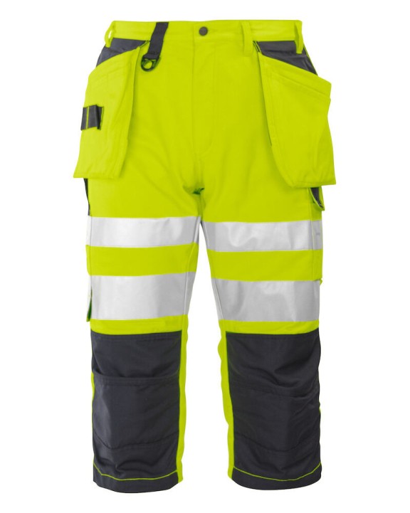 Pantalon personnalisable PROJOB 6510 PANTACOURT POLYCOTON - EN ISO 20471 CLASSE 2