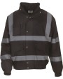 YOKO Hi-Vis Bomber Jacket Jacke personalisierbar