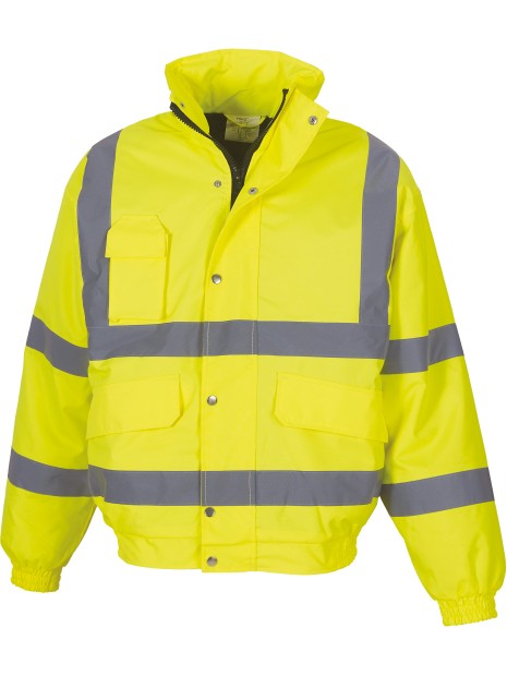 YOKO Blouson haute visibilité HI-VIS JAUNE personnalisable