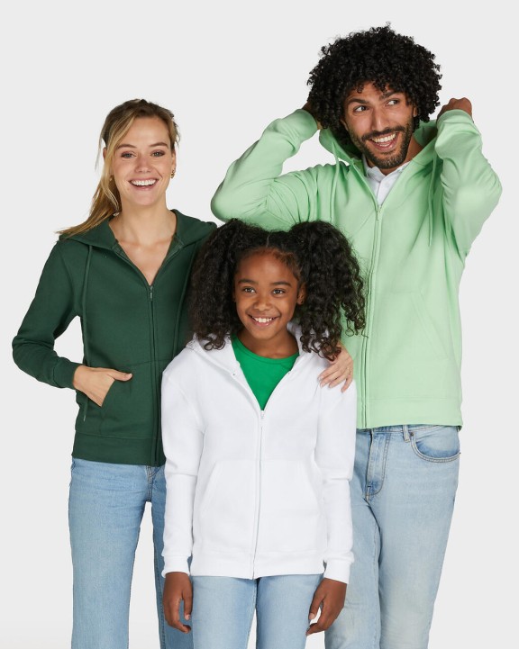 Sweat-shirt personnalisable SG CLOTHING Hooded Full Zip Women
