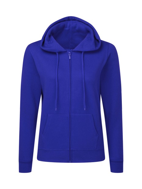 SG CLOTHING Hooded Full Zip Women royal personnalisable