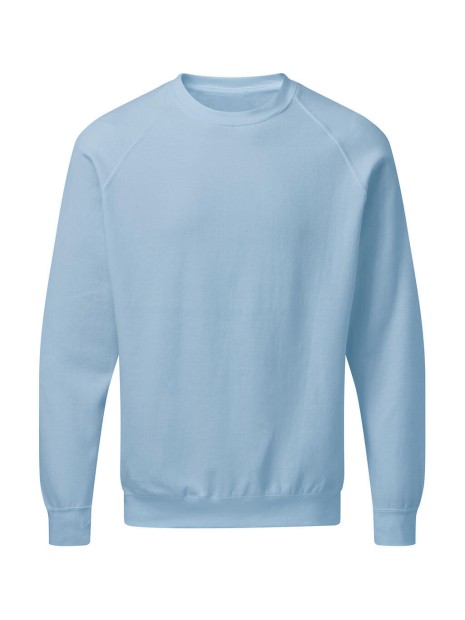 SG CLOTHING Raglan Sweatshirt Men ciel personnalisable