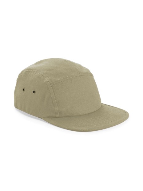 BEECHFIELD CANVAS 5 PANEL CAMPER CAP sable-desert personnalisable
