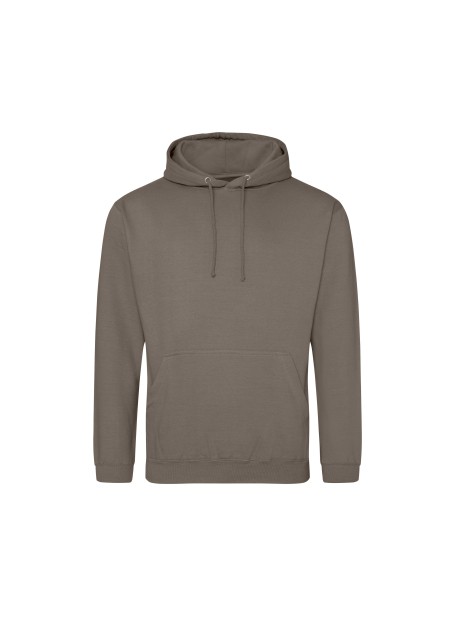 AWDIS COLLEGE HOODIE natural clay personnalisable