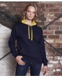 Sweater AWDIS VARSITY HOODIE voor bedrukking &amp; borduring