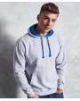 Sweater AWDIS VARSITY HOODIE voor bedrukking &amp; borduring
