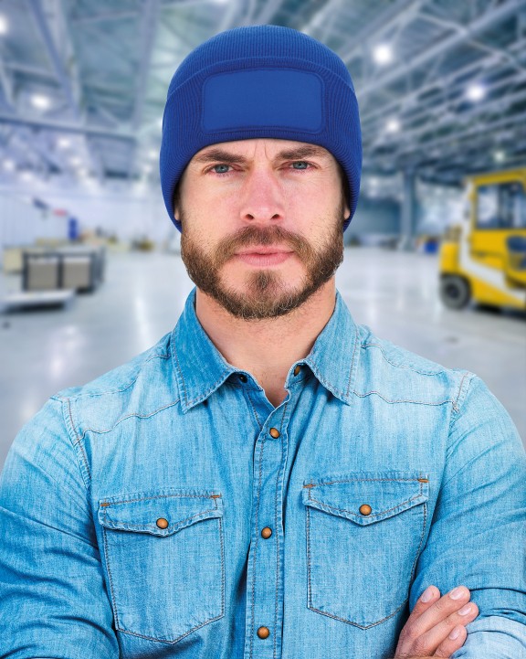 BEECHFIELD Original Patch Beanie Mütze, Schal & Handschuh personalisierbar