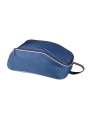 KIMOOD Sac range-chaussures bleu marine/gris ardoise personnalisable