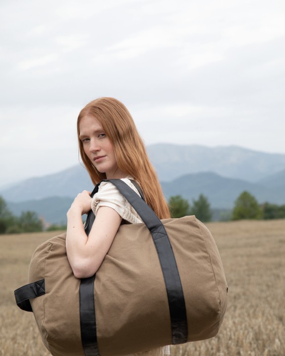 Tas & zak KIMOOD Vintage Canvas Reistas voor bedrukking &amp; borduring