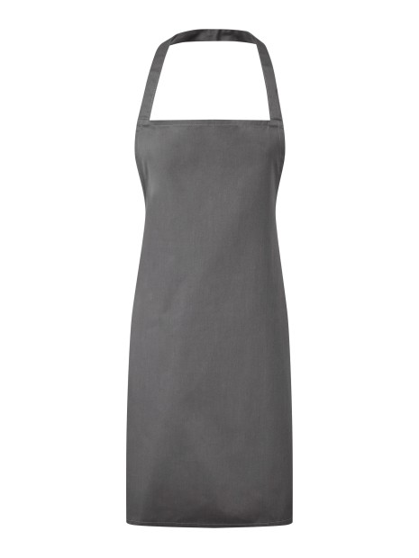 PREMIER Tablier à bavette dark grey personnalisable
