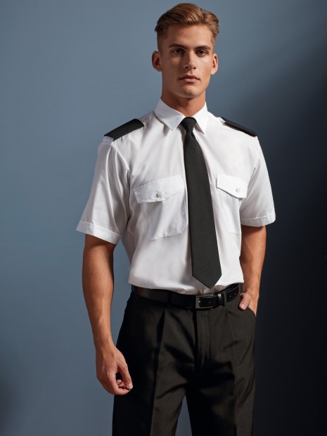 Chemises à personnaliser PREMIER Chemise Homme manches courtes Pilote 