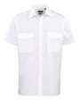 PREMIER Pilot Short Sleeved Shirt Hemd personalisierbar