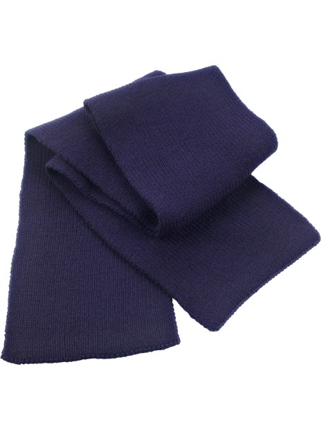 RESULT Écharpe classique bleu marine personnalisable