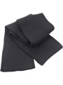 RESULT Écharpe classique charcoal personnalisable