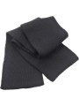 RESULT Écharpe classique charcoal personnalisable