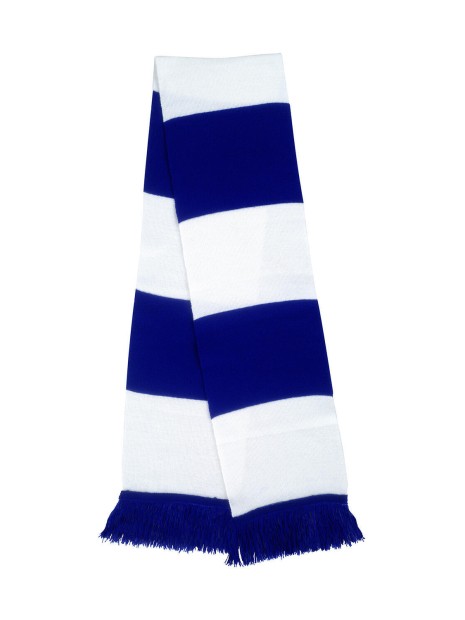 RESULT Écharpe bicolore "Team" royal/blanc personnalisable