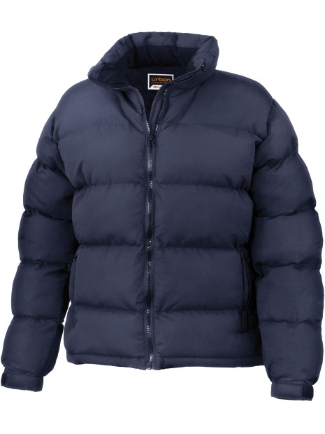 RESULT Doudoune femme Holkham bleu marine personnalisable