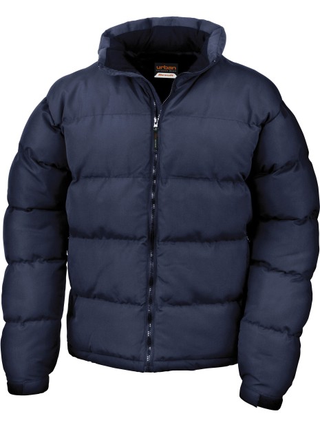 RESULT Doudoune homme Holkham bleu marine personnalisable