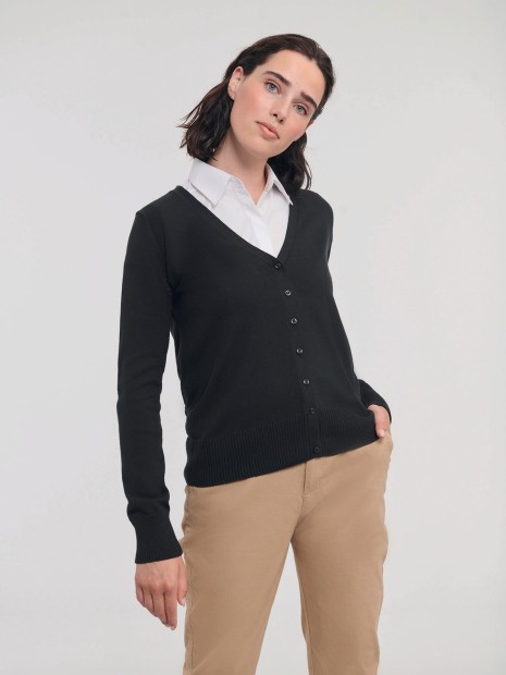 Pulls à personnaliser RUSSELL Cardigan femme 