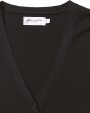 RUSSELL Ladies'' V-neck Knitted Cardigan Pullover personalisierbar