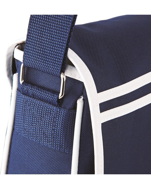 BAG BASE Messengertasche im Retro-Look Tasche personalisierbar
