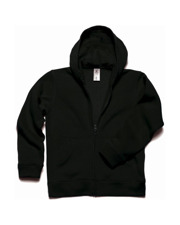 B&C HOODED FULL ZIP KIDS Sweatshirt personalisierbar