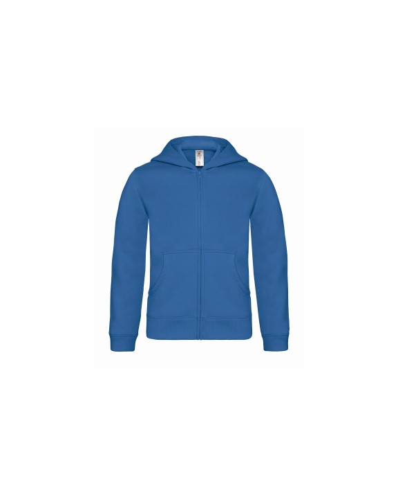 B&C HOODED FULL ZIP KIDS Sweatshirt personalisierbar