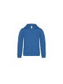 B&C HOODED FULL ZIP KIDS bleu royal personnalisable