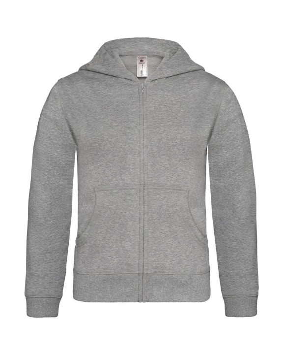 B&C HOODED FULL ZIP KIDS Sweatshirt personalisierbar