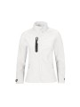 B&C X-LITE SOFTSHELL WOMEN blanc personnalisable