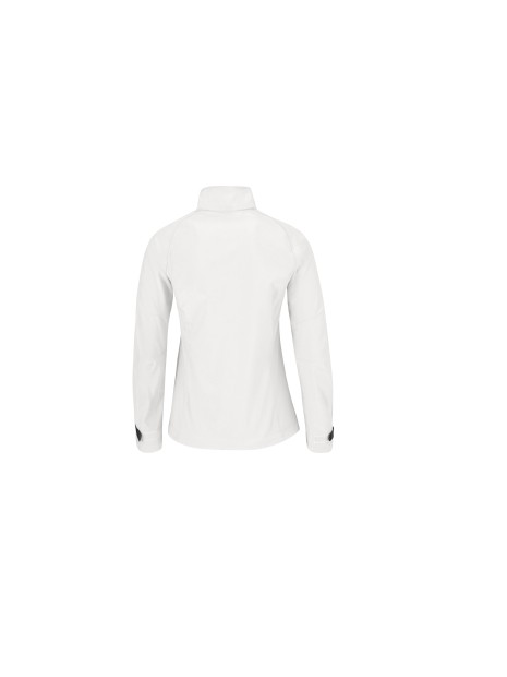 B&C X-LITE SOFTSHELL WOMEN blanc personnalisable