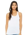 T-shirt BELLA-CANVAS Women's Flowy Racerback Tanktop voor bedrukking &amp; borduring
