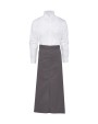 BISTRO BY JASSZ BERLIN Long Bistro Apron with Vent and Pocket Schürze personalisierbar