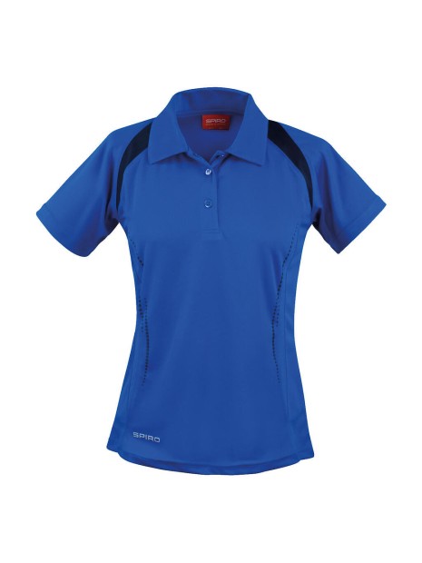 SPIRO Lady Spiro Team Spirit Polo royal/marine personnalisable