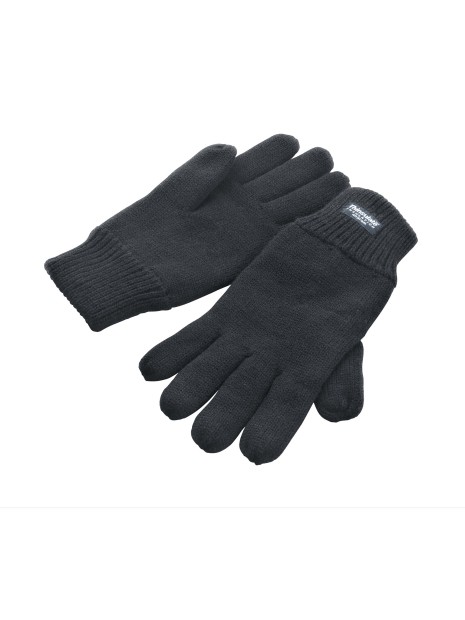 RESULT Gants classiques doublés en Thinsulate™ charcoal personnalisable
