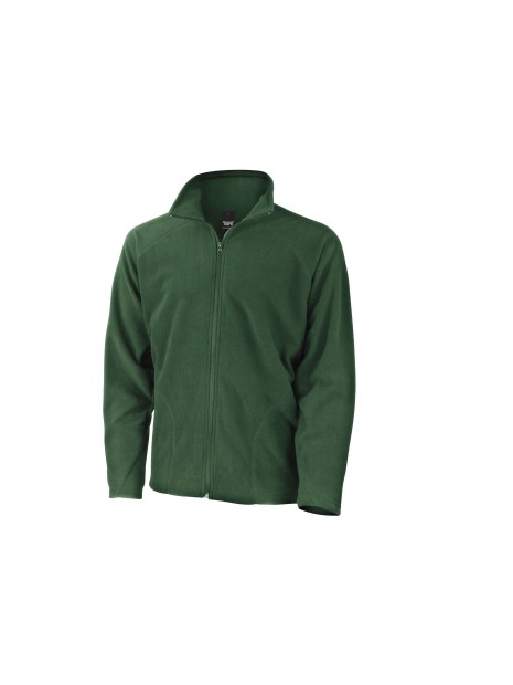 RESULT Veste micropolaire forest green personnalisable