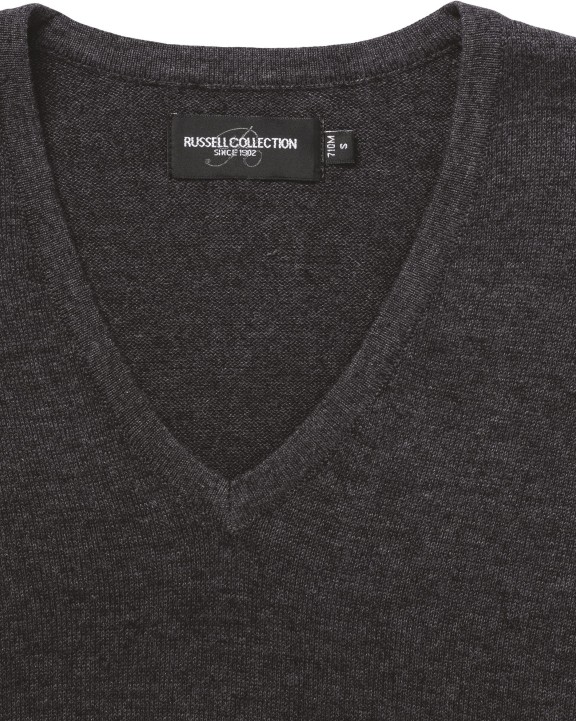 RUSSELL Ladies'' V-neck Knitted Pullover Pullover personalisierbar