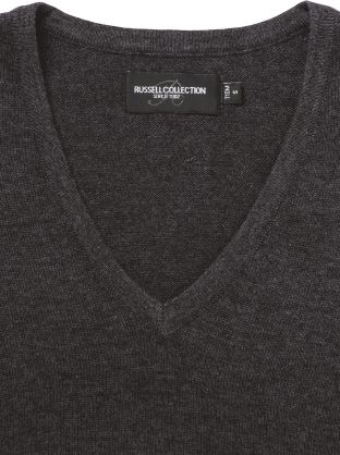 Pullover femme col v