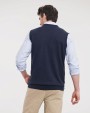 Pull personnalisable RUSSELL Adults'' V-Neck Sleeveless Knitted Pullover