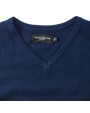 Pull personnalisable RUSSELL Adults'' V-Neck Sleeveless Knitted Pullover