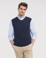 Pull personnalisable RUSSELL Adults'' V-Neck Sleeveless Knitted Pullover