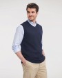 Pull personnalisable RUSSELL Adults'' V-Neck Sleeveless Knitted Pullover