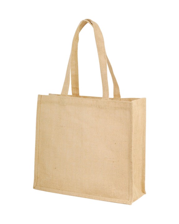 SHUGON Calcutta Long Handled Jute Shopper Bag Tasche personalisierbar