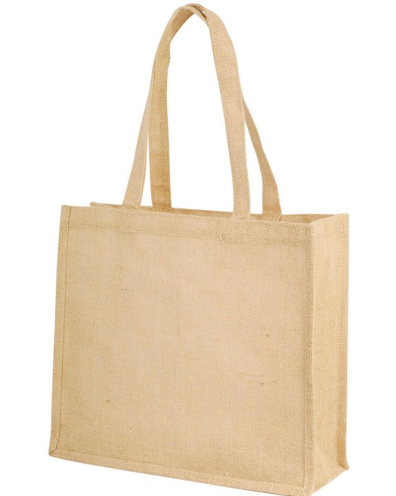 SHUGON Calcutta Long Handled Jute Shopper Bag Tasche personalisierbar