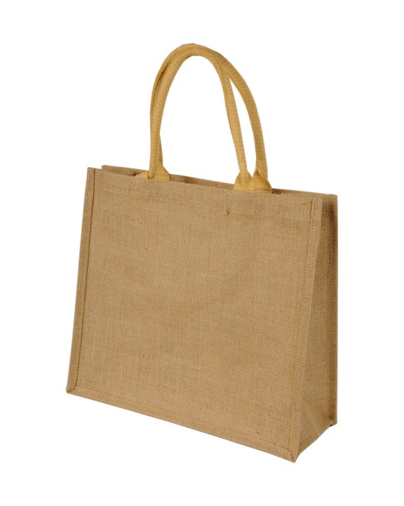 SHUGON Chennai Short Handled Jute Shopper Bag Tasche personalisierbar