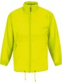 B&C Coupe vent homme Sirocco Jaune Ultra personnalisable