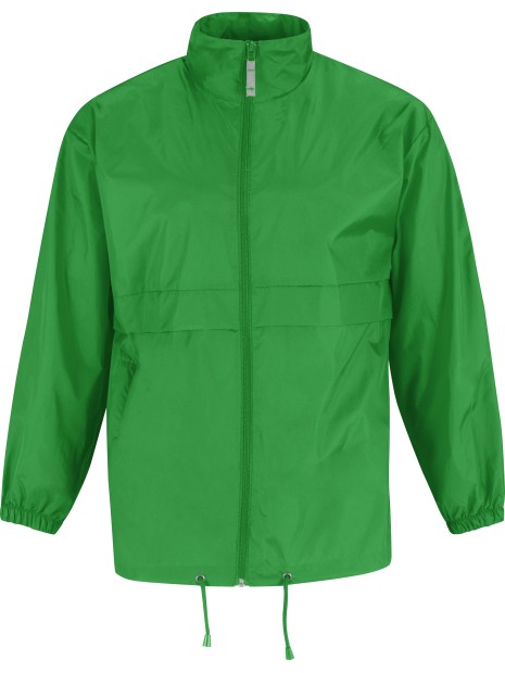 B&C Coupe vent homme Sirocco real green personnalisable
