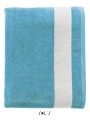 Produits éponges à personnaliser SOL'S Lagoon turquoise/blanc