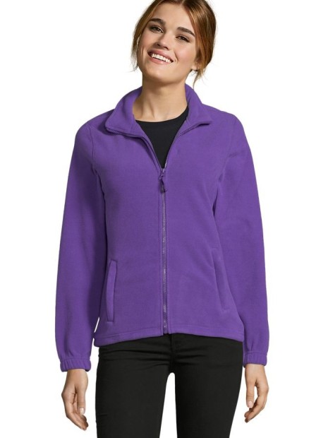 Laines polaires à personnaliser SOL'S North Women violet foncé