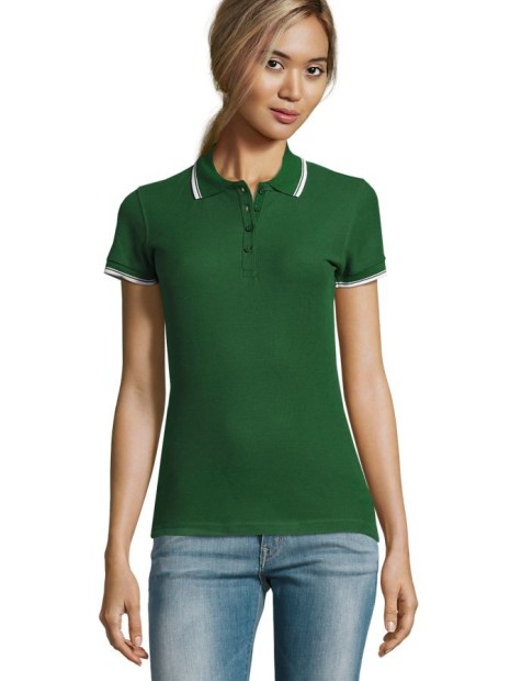 Polos à personnaliser SOL'S Practice Women vert golf